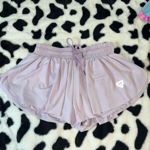 Women's Lavender Athletic Shorts